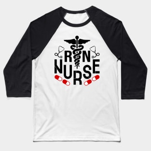 RN Nurse Baseball T-Shirt